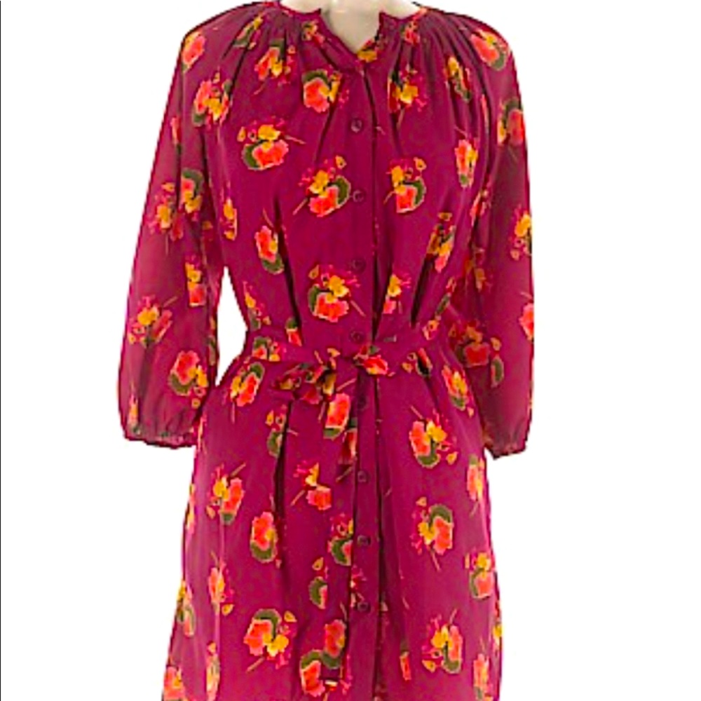 Tucker for Target fall floral dress